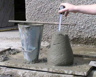 фото проверка качества бетона